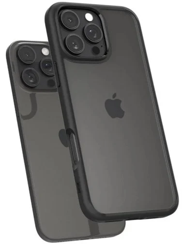 Фото: Чохол Spigen for Apple iPhone 16 Pro Max - Ultra Hybrid Matte Black (ACS07996) № 13 | KTC