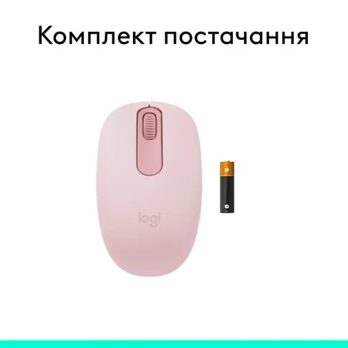 Фото: Миша Logitech M196 Wireless Rose (910-007461) № 26 | KTC