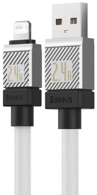 Кабель Baseus CoolPlay Series 2.4A AM / Lightning 2m White (CAKW000502)