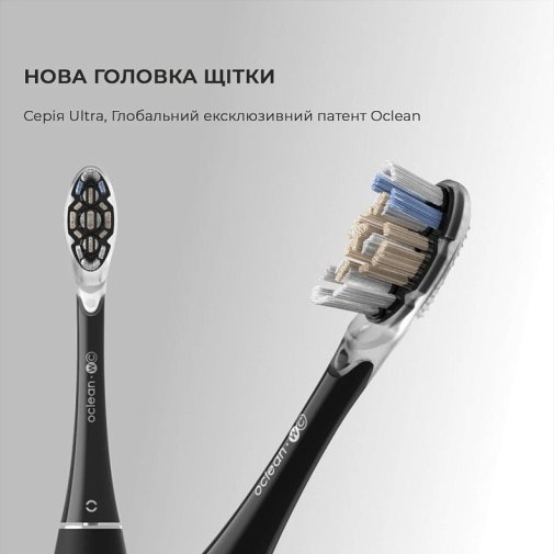 Електрична зубна щітка Oclean X Ultra Black (6970810556032)