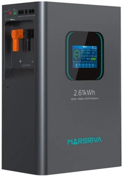 Фото: Батарея для ДБЖ Marsriva MR-LFP24-100-WMD 25.6V 102Ah № 6 | KTC
