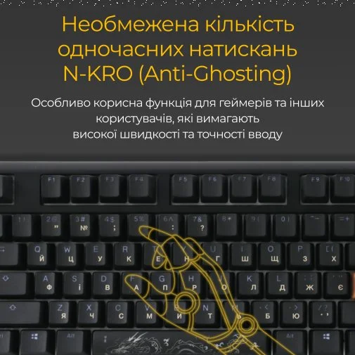 Фото: Клавіатура Ducky One 3 Cherry MX Speed Silver RGB ENG/UKR Black (DKON2108ST-PUAPXCLAWSC1) № 30 | KTC