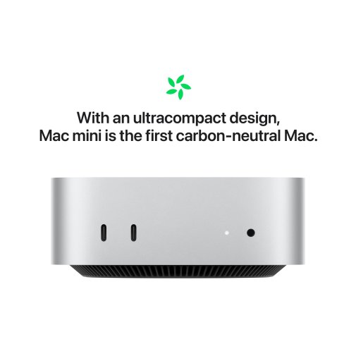 Персональний комп'ютер Apple Mac mini M4 Chip 10GPU Silver (MU9E3)