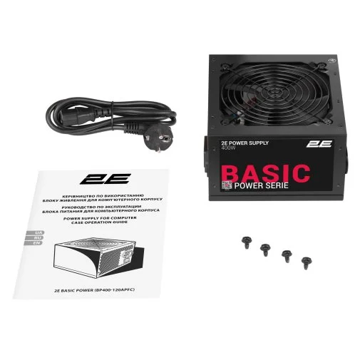 Фото: Блок живлення 2E 400W Basic Power (2E-BP400-120APFC) № 18 | KTC