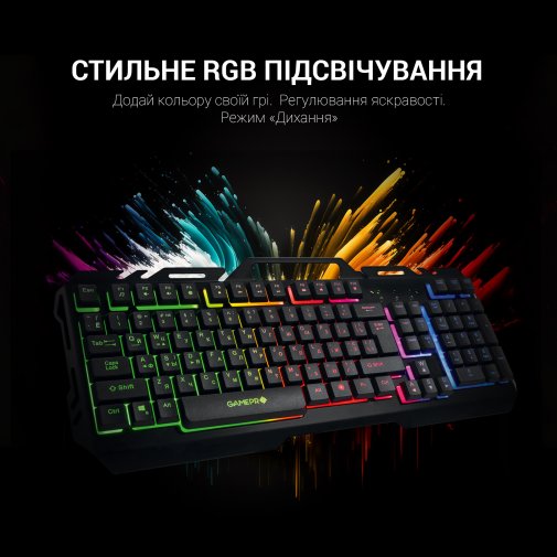 Клавіатура GamePro GK670 Black