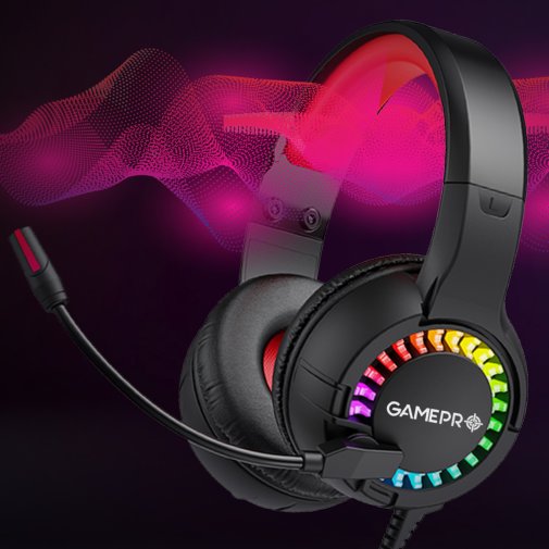 Гарнітура GamePro HS382 RGB Black