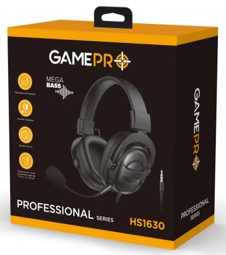 Фото: Гарнітура GamePro HS1630 Black № 24 | KTC