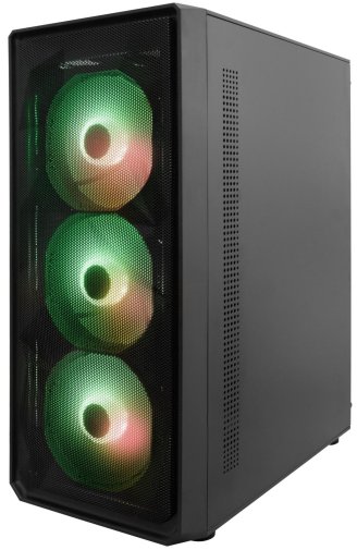 Корпус 1stPlayer FD3-4F2-AP-BK Black with windows (FD3-4F2(AP)-BK)