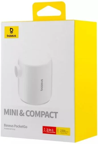 Фото: Портативний насос Baseus PocketGo Portable Air Pump № 13 | KTC