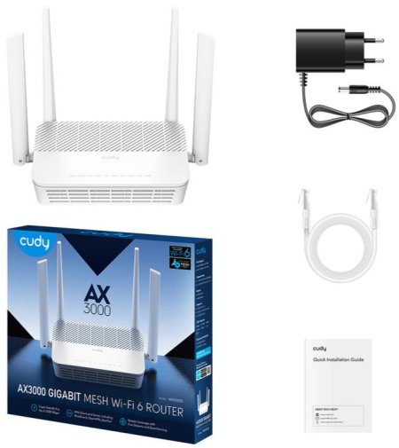 Wi-Fi Роутер Cudy WR3000S