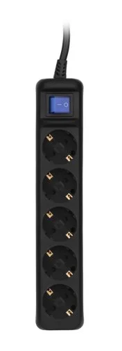 Фото: Мережевий фільтр 2E U05ES15M10BK 5/10m Black (2E-U05ES15M10BK) № 8 | KTC
