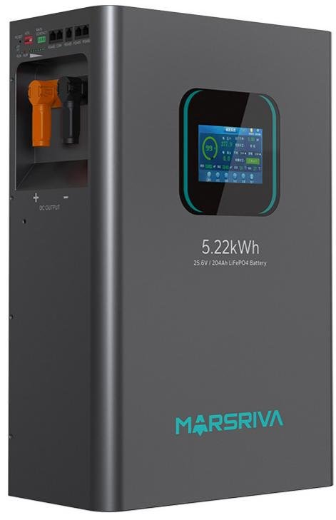 Батарея для ДБЖ Marsriva MR-LFP24-200-WMD 25.6V 204Ah