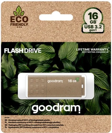 Фото: Флешка USB GOODRAM UME3 Eco Friendly 16Gb (UME3-0160EFR11) № 10 | KTC