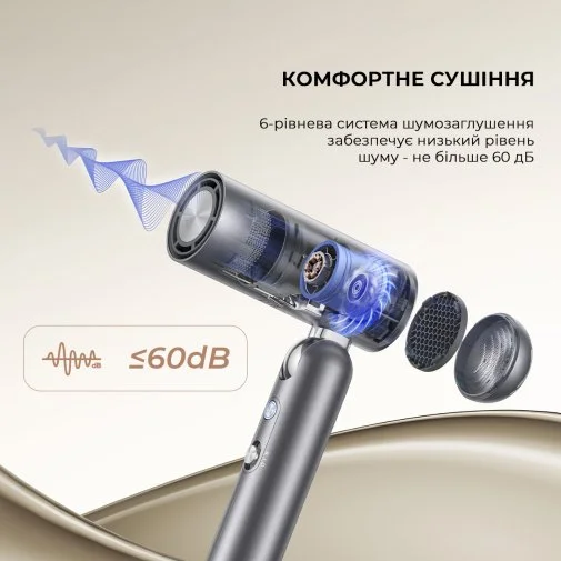 Фото: Фен Dreame Pocket Grey (AHD51-GR) № 16 | KTC