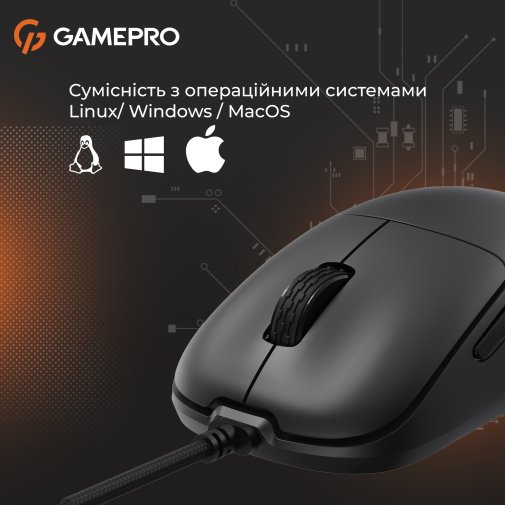 Миша GamePro GM690B Black