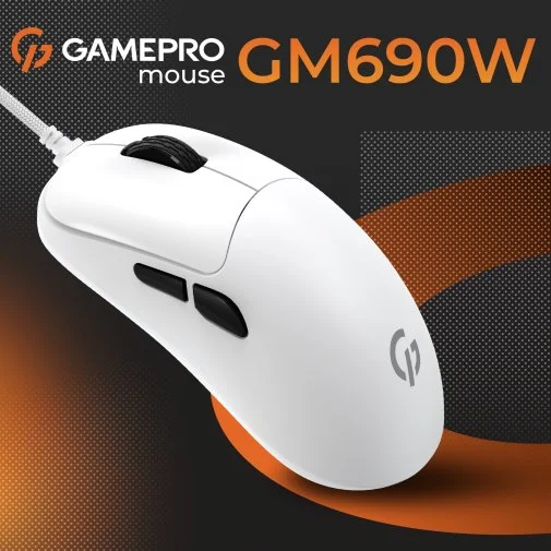 Фото: Миша GamePro GM690W White № 18 | KTC