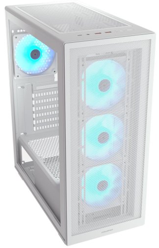 Корпус Cougar MX220 RGB White with window