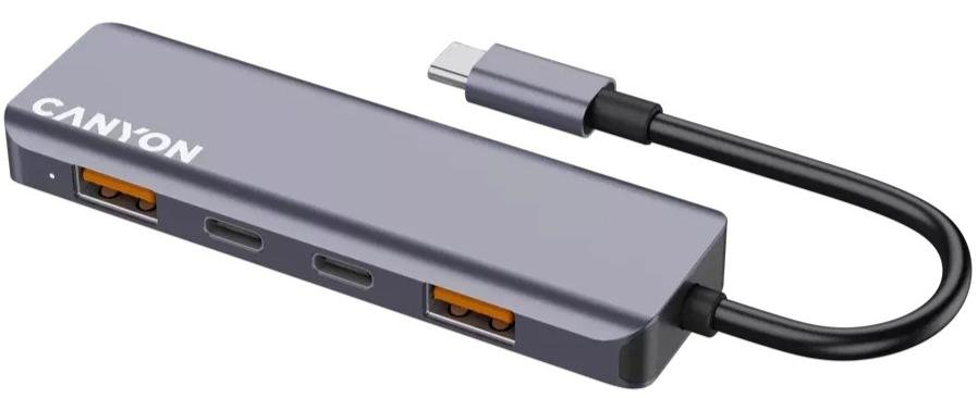 Canyon DS-18 5in1 USB-C Grey (CNS-TDS18)