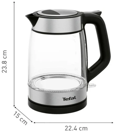 Фото: Електрочайник Tefal Glass Kettle (KI605830) № 10 | KTC