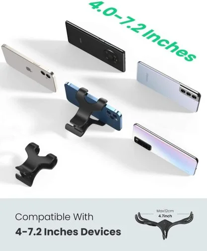Фото: Універсальний тримач UGREEN LP113 Multifunction Phone Clip Stand Black 80906 (LP113/80906) № 11 | KTC