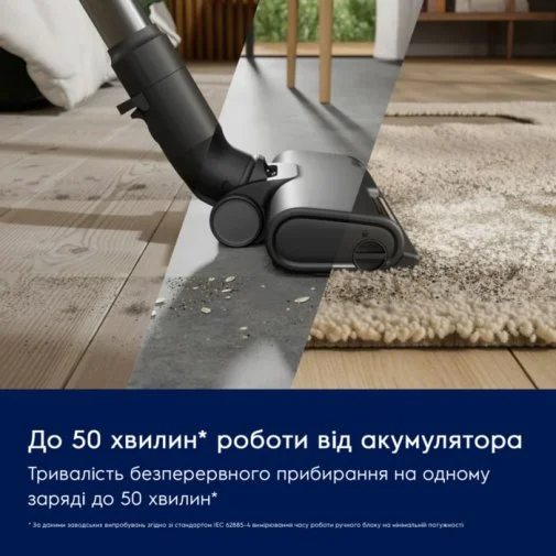 Фото: Ручний бездротовий пилосос Electrolux 600 Cordless cleaner (EP61CB21OG) № 11 | KTC