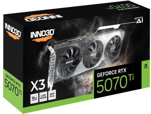 Відеокарта Inno3D GeForce RTX 5070 Ti X3 (N507T3-16D7-176068N)