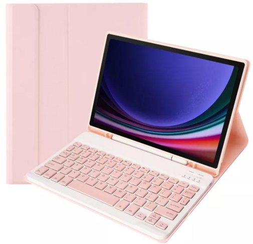 Чохол-клавіатура BeCover for Samsung Tab A9 X115 - Pink (712359)