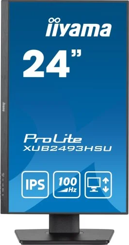 Фото: Монітор iiyama ProLite XUB2493HSU-B7 - 23.8" IPS / 1920×1080 / 100 Гц / Adaptive Sync / Pivot / HAS № 13 | KTC