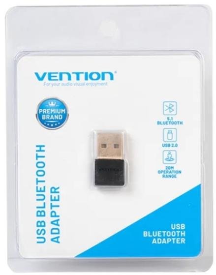 Bluetooth адаптер Vention NAFB0 Black