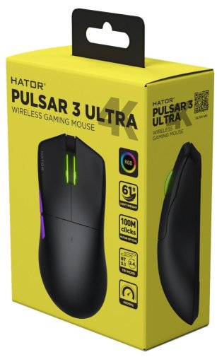 Миша Hator Pulsar 3 Ultra 4K Wireless Black (HTM680)