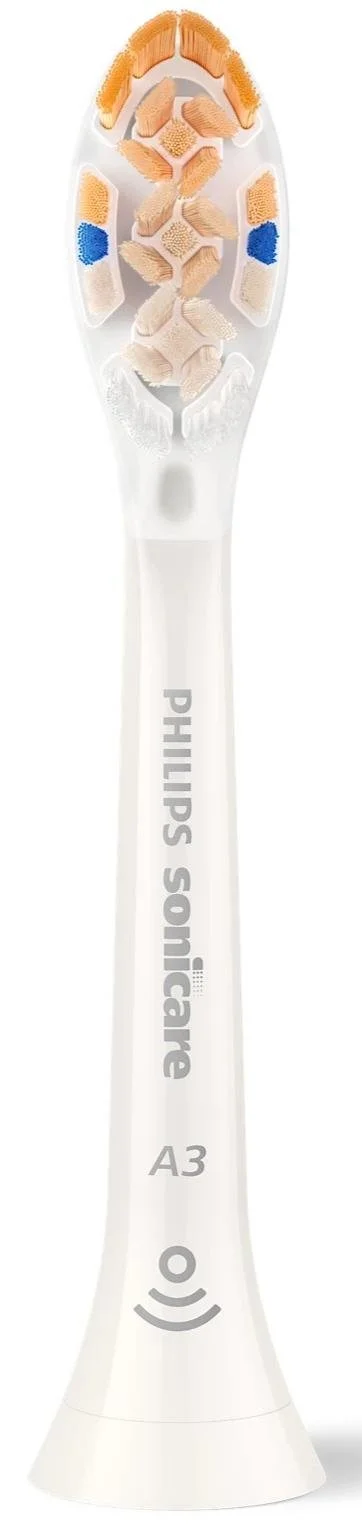 Фото: Насадка для зубної щітки Philips Sonicare A3 Premium All-in-One White 4 pcs (HX9094/87) № 10 | KTC
