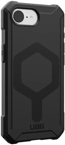 Фото: Чохол UAG for Apple iPhone 16e - Essential Armor MagSafe Black (114496114040) № 9 | KTC