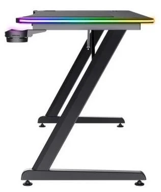 Фото: Стіл для геймерів Trust GXT 710 Luminus Pro RGB Black (25419) № 10 | KTC