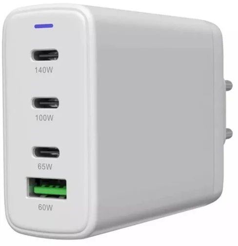 Фото: Зарядний пристрій Canyon OnCharge 140ACC QC PD GaN 140W White (CNS-CUW140ACC) № 15 | KTC