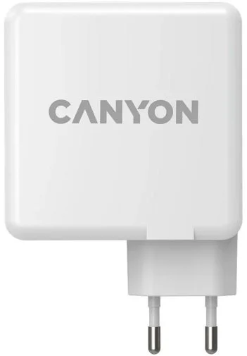 Фото: Зарядний пристрій Canyon H-100 GaN 100W White (CND-CHA100W01) № 6 | KTC