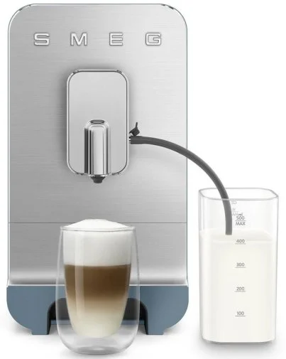 Фото: Кавомашина Smeg Coffee Machine With A Milk System Storm Blue (BCC13SBMEU) № 34 | KTC