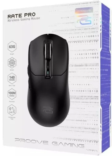 Фото: Миша Proove Gaming Rate Pro Black (WMRP00022001) № 10 | KTC