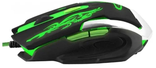 Фото: Миша Esperanza MX405 CYBORG Black/Green (EGM405) № 9 | KTC