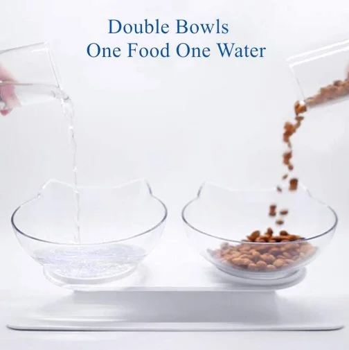 Фото: Годівниця Lapka Double cat food bowl (WF060) № 20 | KTC