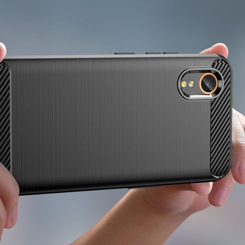 Чохол BeCover for Samsung Xcover 7 - Carbon Series Black (711892)