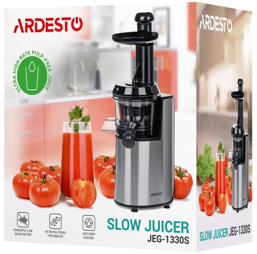 Соковижималка шнекова Ardesto JEG-1330S