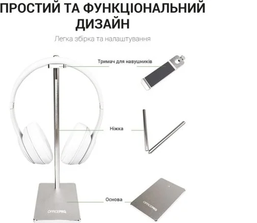 Фото: Універсальний тримач OfficePro LS350B Black № 27 | KTC