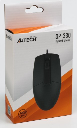Миша A4tech OP-330 Black (OP-330 USB (Black))