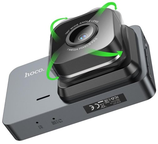 Відеореєстратор Hoco DV9 Metal Gray (6942007633345)