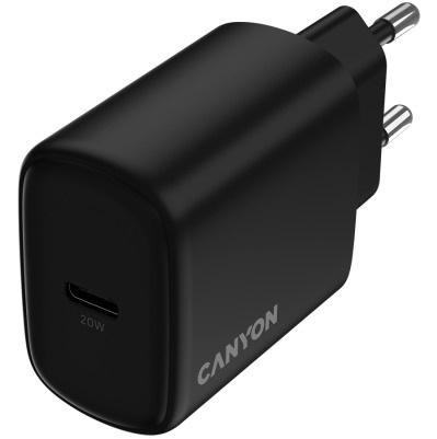 Зарядний пристрій Canyon OnCharge 200 PD 20W Black (CNE-CHA200-11)