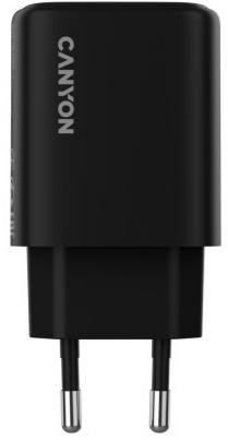 Зарядний пристрій Canyon OnCharge 200 QC PD 20W Black (CNE-CHA200-31)