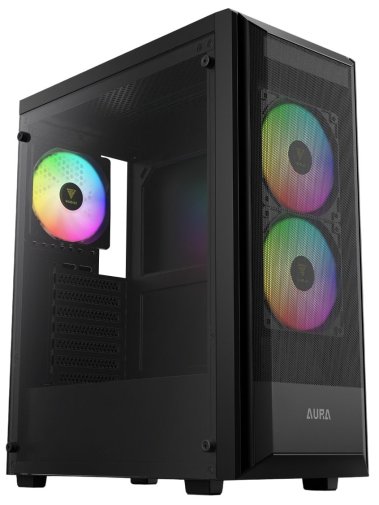 Корпус Gamdias Aura GC6 Elite ARGB Black with window (4711514502398)