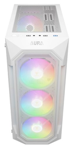 Корпус Gamdias Aura GC1 Elite WH ARGB White with window (4711514500608)