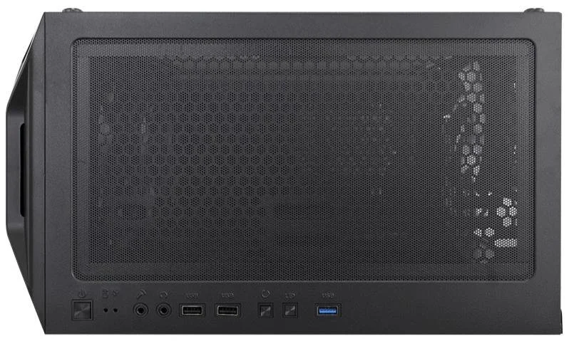 Фото: Корпус 1stPlayer X6-BK-4F1 Black with window № 17 | KTC