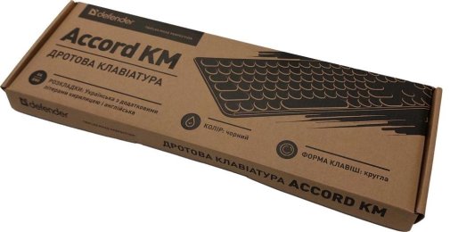 Клавіатура Defender Accord KM Black (450250)